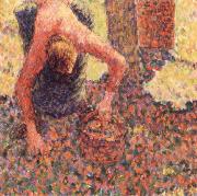 Camille Pissarro Apple picking at Eraguy-Epte painting